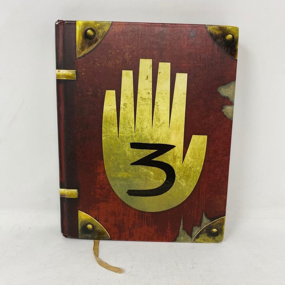 Disney Gravity Falls Journal 3 Hardcover Alex Hirsch‎ First Edition 2016 Book